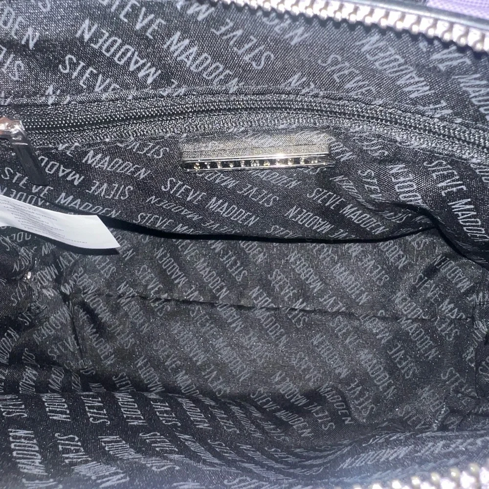 Steve Madden handbags pastel blue, purple, and black - Picture 6 of 6